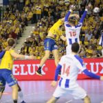 15.02.2020. Kielce. 12. kolejka Ligi Mistrzów piłkarzy ręcznych: PGE VIVE Kielce - FC Porto Sofarma / Wiktor Taszłow / Radio Kielce