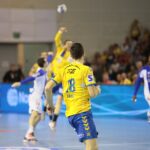 15.02.2020. Kielce. 12. kolejka Ligi Mistrzów piłkarzy ręcznych: PGE VIVE Kielce - FC Porto Sofarma / Wiktor Taszłow / Radio Kielce