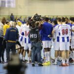 15.02.2020. Kielce. 12. kolejka Ligi Mistrzów piłkarzy ręcznych: PGE VIVE Kielce - FC Porto Sofarma / Wiktor Taszłow / Radio Kielce