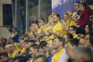 15.02.2020. Kielce. 12. kolejka Ligi Mistrzów piłkarzy ręcznych: PGE VIVE Kielce - FC Porto Sofarma / Wiktor Taszłow / Radio Kielce