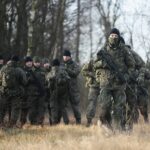 16.02.2020. Oksa. Szkolenie 10. Świętokrzyskiej Brygady Obrony Terytorialnej / Wiktor Taszłow / Radio Kielce