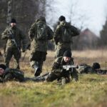 16.02.2020. Oksa. Szkolenie 10. Świętokrzyskiej Brygady Obrony Terytorialnej / Wiktor Taszłow / Radio Kielce