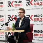 16.02.2020. Studio Polityczne Radia Kielce. Na zdjęciu Piotr Kopacz - Koalicja Obywatelska / Wiktor Taszłow / Radio Kielce