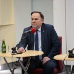 16.02.2020. Studio Polityczne Radia Kielce. Na zdjęciu Marek Kwitek - poseł PiS / Wiktor Taszłow / Radio Kielce