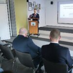 17.02.2020. Kielce. Konferencja w WFOŚiGW i podpisanie 5000 umowy w ramach programu "Czyste Powietrze". Przemawia Krzysztof Słoń - senator / Wiktor Taszłow / Radio Kielce