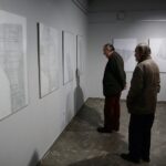 20.02.2020. Kielce. Wernisaż wystawy RYSUNEK - Katarzyna Ziołowicz / Wiktor Taszłow / Radio Kielce