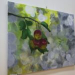 20.02.2020. Kielce. Wernisaż wystawy poplenerowej pt."Drzewo życia" w Ośrodku Kultury "Ziemowit" / Wiktor Taszłow / Radio Kielce