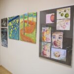 20.02.2020. Kielce. Wernisaż wystawy poplenerowej pt."Drzewo życia" w Ośrodku Kultury "Ziemowit" / Wiktor Taszłow / Radio Kielce