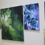 20.02.2020. Kielce. Wernisaż wystawy poplenerowej pt."Drzewo życia" w Ośrodku Kultury "Ziemowit" / Wiktor Taszłow / Radio Kielce