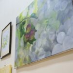 20.02.2020. Kielce. Wernisaż wystawy poplenerowej pt."Drzewo życia" w Ośrodku Kultury "Ziemowit" / Wiktor Taszłow / Radio Kielce