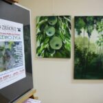 20.02.2020. Kielce. Wernisaż wystawy poplenerowej pt."Drzewo życia" w Ośrodku Kultury "Ziemowit" / Wiktor Taszłow / Radio Kielce