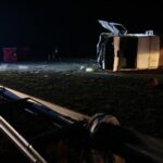 20.02.2020. Kielce. Wypadek na drodze S7 pomiędzy węzłami Kielce Północ, a Kielce Zachód / Wiktor Taszłow / Radio Kielce