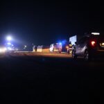 20.02.2020. Kielce. Wypadek na drodze S7 pomiędzy węzłami Kielce Północ, a Kielce Zachód / Wiktor Taszłow / Radio Kielce