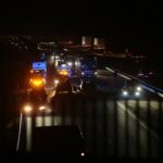 20.02.2020. Kielce. Wypadek na drodze S7 pomiędzy węzłami Kielce Północ, a Kielce Zachód / Wiktor Taszłow / Radio Kielce