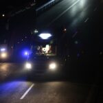 20.02.2020. Kielce. Wypadek na drodze S7 pomiędzy węzłami Kielce Północ, a Kielce Zachód / Wiktor Taszłow / Radio Kielce