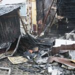 21.02.2020 Kielce. Pożar domu mieszkalnego przy ul. Rzeszowskiej / Wiktor Taszłow / Radio Kielce