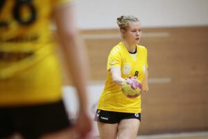 21.02.2020. Kielce. Mecz Korona Handball - Bukowsko-Dopiewski KPR / Wiktor Taszłow / Radio Kielce