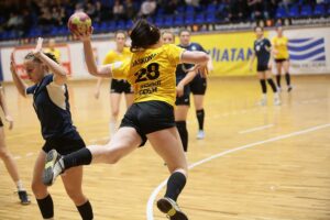 21.02.2020. Kielce. Mecz Korona Handball - Bukowsko-Dopiewski KPR / Wiktor Taszłow / Radio Kielce