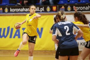 21.02.2020. Kielce. Mecz Korona Handball - Bukowsko-Dopiewski KPR / Wiktor Taszłow / Radio Kielce