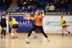 21.02.2020. Kielce. Mecz Korona Handball - Bukowsko-Dopiewski KPR / Wiktor Taszłow / Radio Kielce