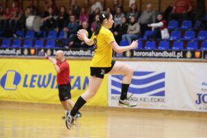 21.02.2020. Kielce. Mecz Korona Handball - Bukowsko-Dopiewski KPR / Wiktor Taszłow / Radio Kielce