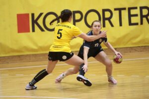 21.02.2020. Kielce. Mecz Korona Handball - Bukowsko-Dopiewski KPR / Wiktor Taszłow / Radio Kielce