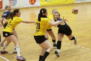 21.02.2020. Kielce. Mecz Korona Handball - Bukowsko-Dopiewski KPR / Wiktor Taszłow / Radio Kielce