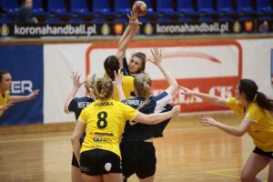 21.02.2020. Kielce. Mecz Korona Handball - Bukowsko-Dopiewski KPR / Wiktor Taszłow / Radio Kielce