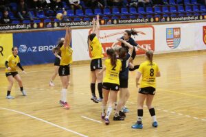 21.02.2020. Kielce. Mecz Korona Handball - Bukowsko-Dopiewski KPR / Wiktor Taszłow / Radio Kielce