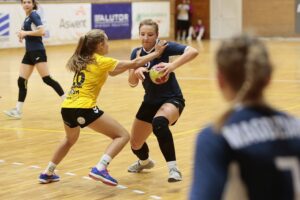 21.02.2020. Kielce. Mecz Korona Handball - Bukowsko-Dopiewski KPR / Wiktor Taszłow / Radio Kielce