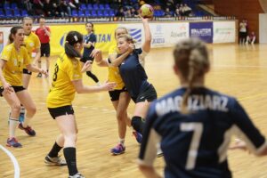 21.02.2020. Kielce. Mecz Korona Handball - Bukowsko-Dopiewski KPR / Wiktor Taszłow / Radio Kielce