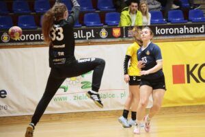 21.02.2020. Kielce. Mecz Korona Handball - Bukowsko-Dopiewski KPR / Wiktor Taszłow / Radio Kielce