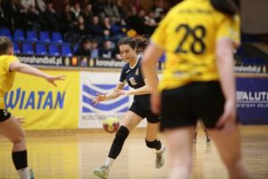 21.02.2020. Kielce. Mecz Korona Handball - Bukowsko-Dopiewski KPR / Wiktor Taszłow / Radio Kielce