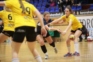 21.02.2020. Kielce. Mecz Korona Handball - Bukowsko-Dopiewski KPR / Wiktor Taszłow / Radio Kielce