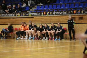 21.02.2020. Kielce. Mecz Korona Handball - Bukowsko-Dopiewski KPR / Wiktor Taszłow / Radio Kielce