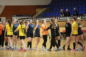 21.02.2020. Kielce. Mecz Korona Handball - Bukowsko-Dopiewski KPR / Wiktor Taszłow / Radio Kielce