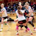 21.02.2020 Kielce. Ćwierćfinał Pucharu Polski piłkarek ręcznych. Mecz Korona Handball Kielce – Młyny Stoisław Koszalin / Wiktor Taszłow / Radio Kielce