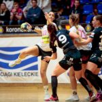 21.02.2020 Kielce. Ćwierćfinał Pucharu Polski piłkarek ręcznych. Mecz Korona Handball Kielce – Młyny Stoisław Koszalin / Wiktor Taszłow / Radio Kielce