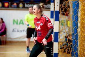 21.02.2020 Kielce. Ćwierćfinał Pucharu Polski piłkarek ręcznych. Mecz Korona Handball Kielce – Młyny Stoisław Koszalin / Wiktor Taszłow / Radio Kielce