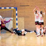 21.02.2020 Kielce. Ćwierćfinał Pucharu Polski piłkarek ręcznych. Mecz Korona Handball Kielce – Młyny Stoisław Koszalin / Wiktor Taszłow / Radio Kielce