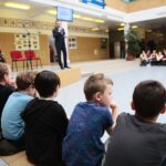 24.02.2020. Kielce. Inauguracja akcji "(E)Misja Zero Smogu" w SP 25 / Wiktor Taszłow / Radio Kielce