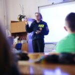 24.02.2020. Kielce. Inauguracja akcji "(E)Misja Zero Smogu" w SP 25 / Wiktor Taszłow / Radio Kielce