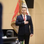 24.02.2020. Kielce. Sesja Sejmiku Województwa świętokrzyskiego. Na zdjęciu: Marcin Piętak - radny sejmiku Województwa Świętokrzyskiego / Wiktor Taszłow / Radio Kielce