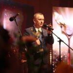 25.02.2020. Kielce. Uroczysta gala, podczas której przyznano nagrody "Świętokrzyska Victoria". Na zdjęciu: Robert Jaworski - burmistrz Chęcin / Wiktor Taszłow / Radio Kielce