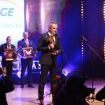 25.02.2020. Kielce. Uroczysta gala, podczas której przyznano nagrody "Świętokrzyska Victoria". Przemawia Dariusz Kozak - dyrektor Elektrociepłowni Kielce / Wiktor Taszłow / Radio Kielce