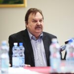26.02.2020. Kielce. Konferencja w ŚCO. Na zdjęciu: . Na zdjęciu (od lewej): prof. Waldemar Priebe - MD Anderson Cancer Center w Huston / Wiktor Taszłow / Radio Kielce