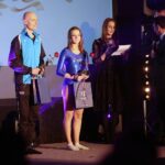 27.02.2020. Bilcza. III Gala Sportu Miasta i Gminy Morawica. Na zdjęciu (w środku): Weronika Świt  / Wiktor Taszłow / Radio Kielce