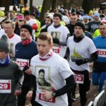 29.02.2020. Kielce. VII Bieg Tropem Wilczym / Wiktor Taszłow / Radio Kielce