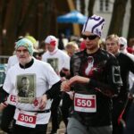 29.02.2020. Kielce. VII Bieg Tropem Wilczym / Wiktor Taszłow / Radio Kielce