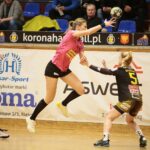 29.02.2020 Kielce. Mecz Korona Handball - MKS URBIS Gniezno / Wiktor Taszłow / Radio Kielce